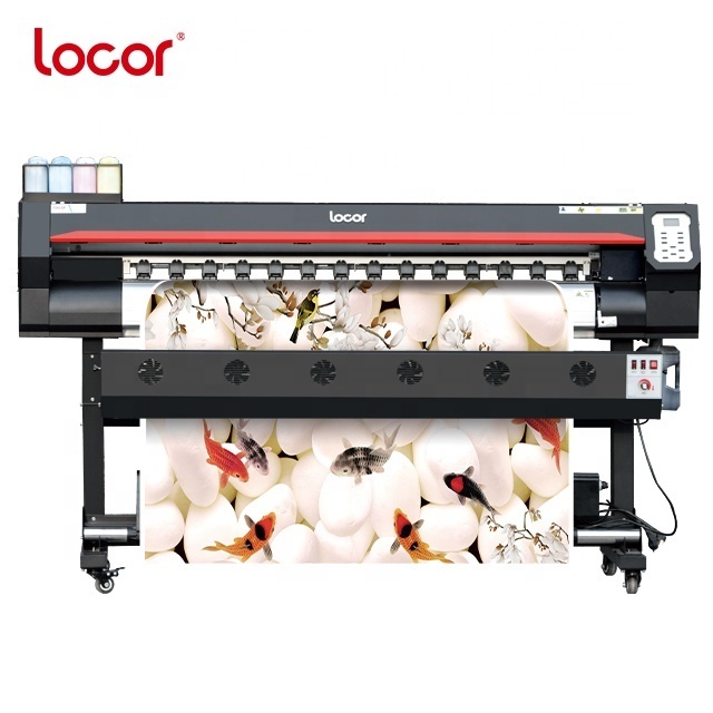 locor 5feet Small  Sublimation transfer paper t shirt cloth  printer 1.6m textile printing machine