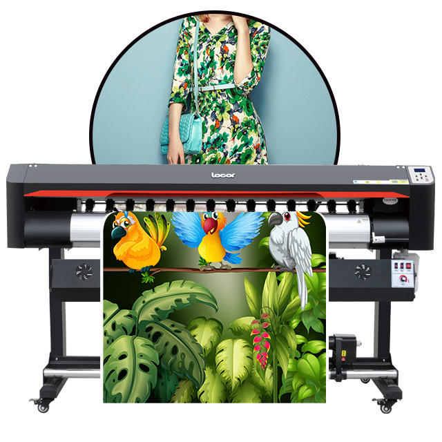 locor 5feet digital printer 1.6m XP600 heads cheaper printer clothes digital printing machine