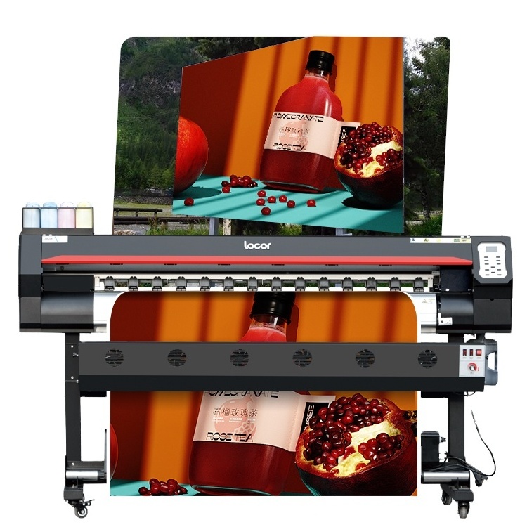 1.6m xp600 dx11 automatic inkjet Small sticker cutting plotter printer 2024 Cheaper vinyl cutter thermal wall sticker printer