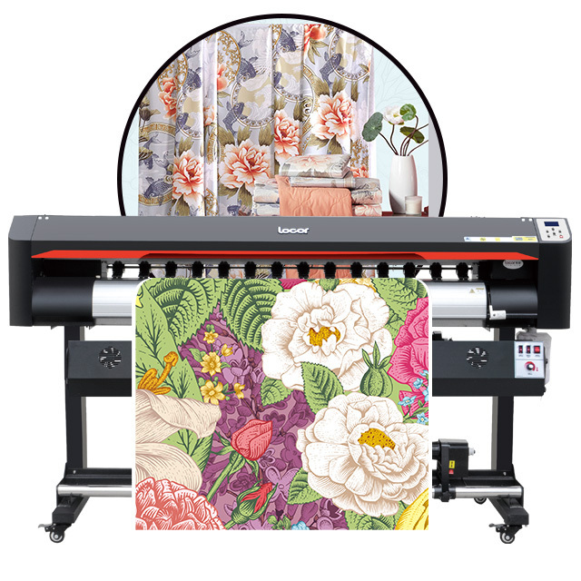 locor 5feet digital printer 1.6m XP600 heads cheaper printer clothes digital printing machine