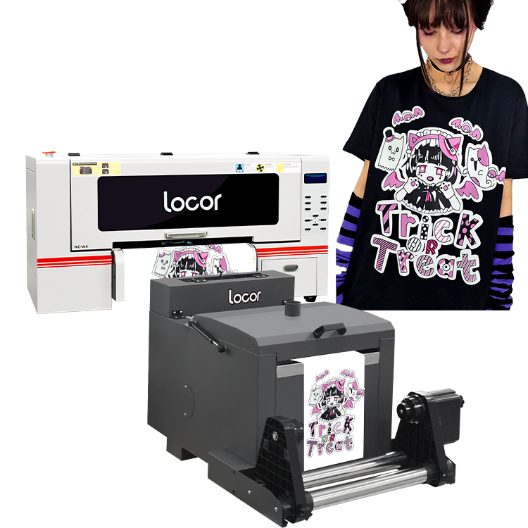 LOCOR large format 24 inch dtf printer Desktop Digital T shirt  Textile Printer Machine DTG Printer