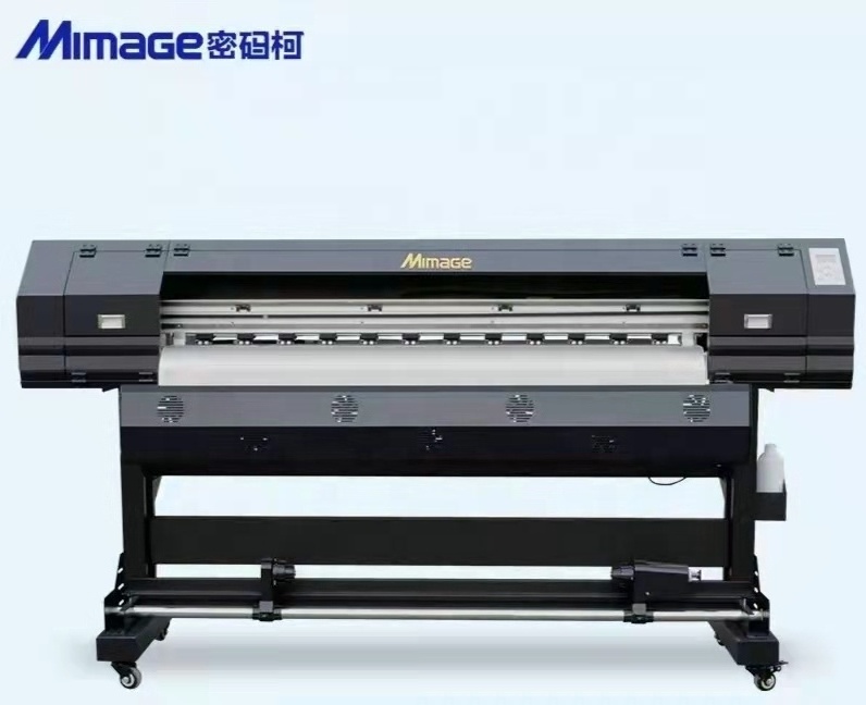 China factory direct sale 1.8m inkjet printing machine with xp600/dx5/i3200 printheads ready stock eco solvent printer