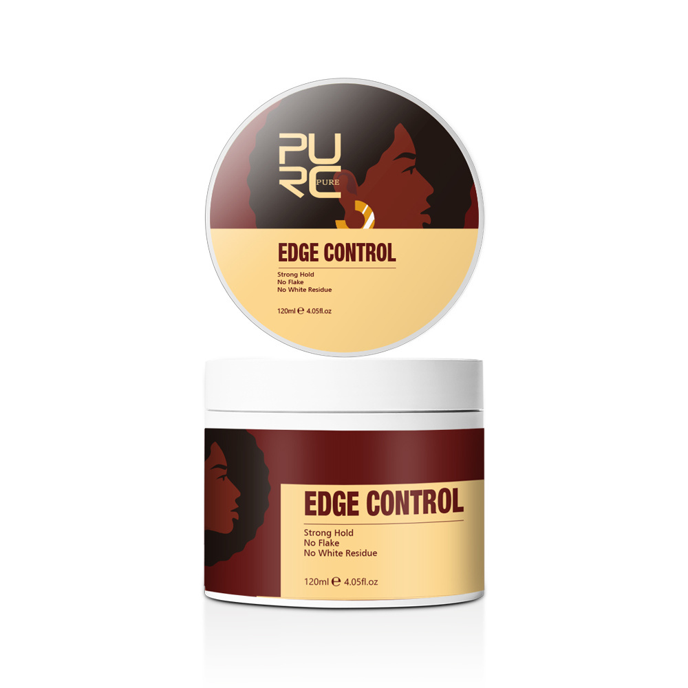 Customized Edge Control For Black Hair Women Strong Hold Water Based Super Hold Long-lasting Hair Braiding Gel Wholesale