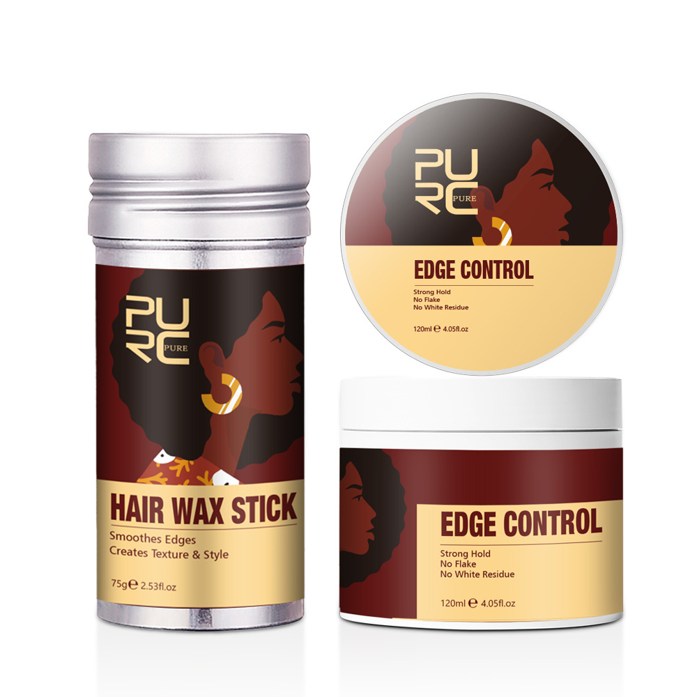 Customized Edge Control For Black Hair Women Strong Hold Water Based Super Hold Long-lasting Hair Braiding Gel Wholesale