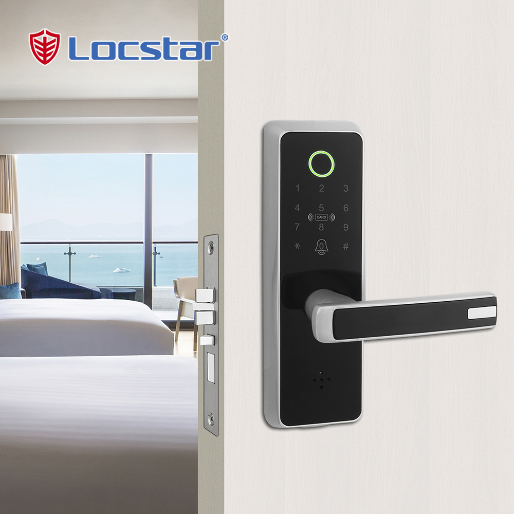 Zwave Door Lock Wireless Lock Controlled By Smart Phone For Airbnb