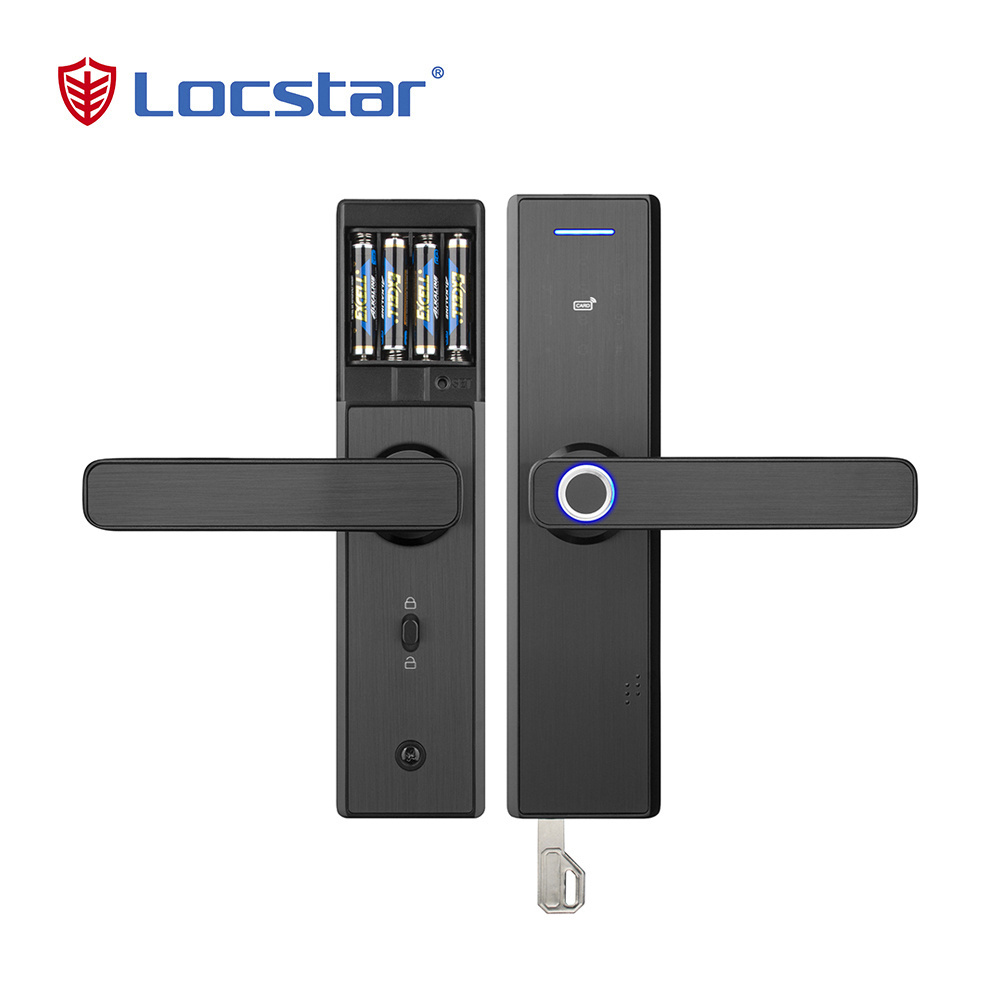 Cheap Keys Wifi Handle Keyless Cerradura Serrure Inteligente Digital Tuya Smart Door Biometric Gate Fingerprint Lock