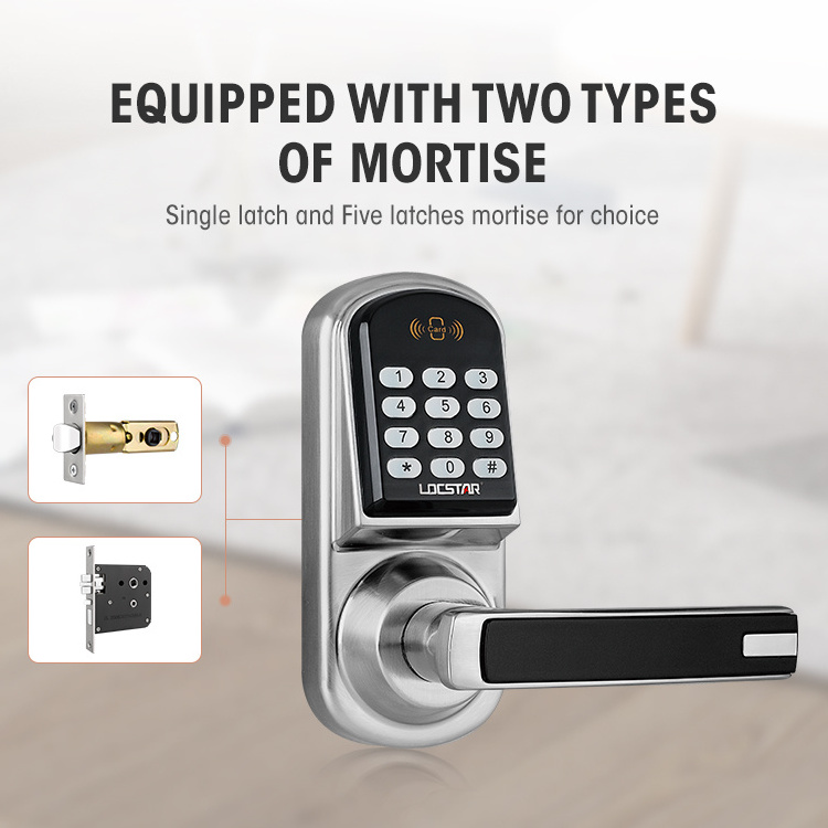 Mechanical Electronic Ttlock App Code Front Slide Gym Door Smart Digital Lock For Lockers