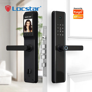 Serrure Intelligente Home Apartment Outdoor Waterproof Door Mortise Latch Door Locks Handle Electronic Lock Smart Lock Door