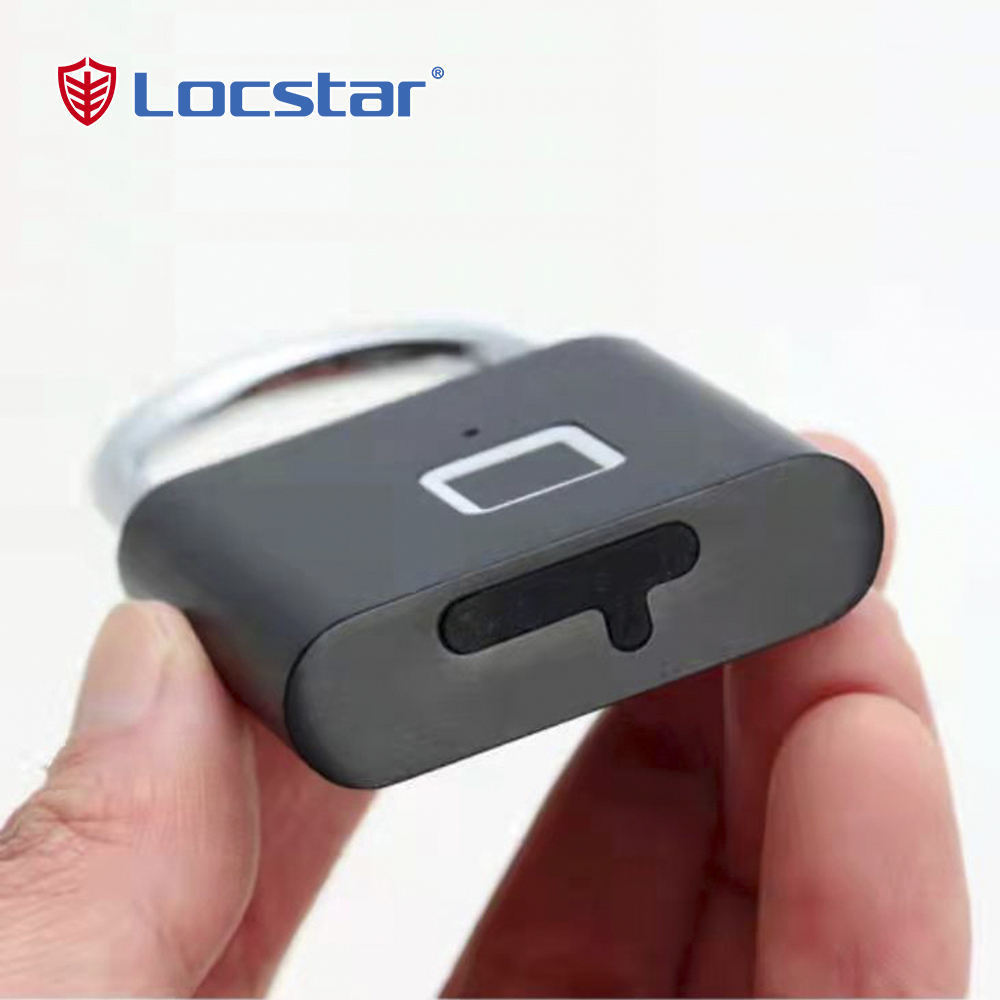 Best Selling Smart Fingerprint Padlock Smart Keyless Lock Security Metal Waterproof Mini Padlock For Luggage