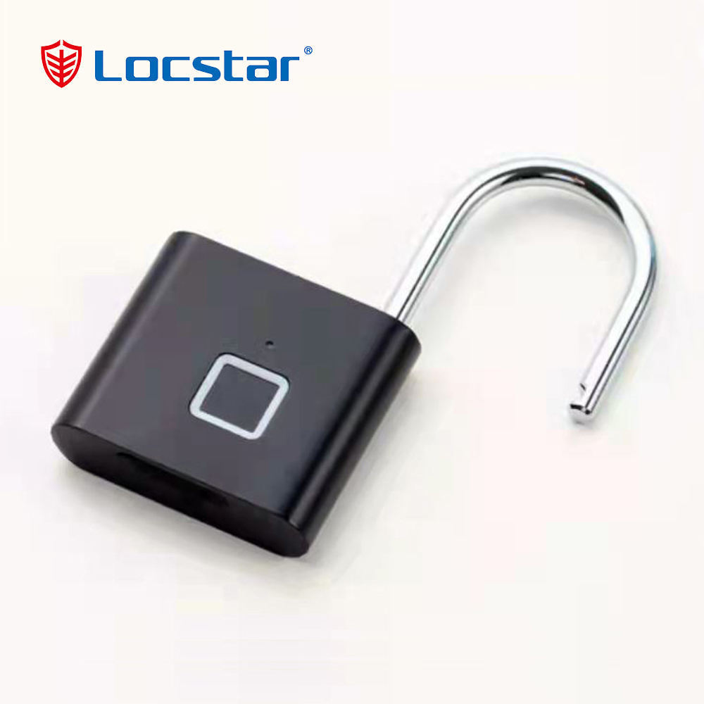 Best Selling Smart Fingerprint Padlock Smart Keyless Lock Security Metal Waterproof Mini Padlock For Luggage