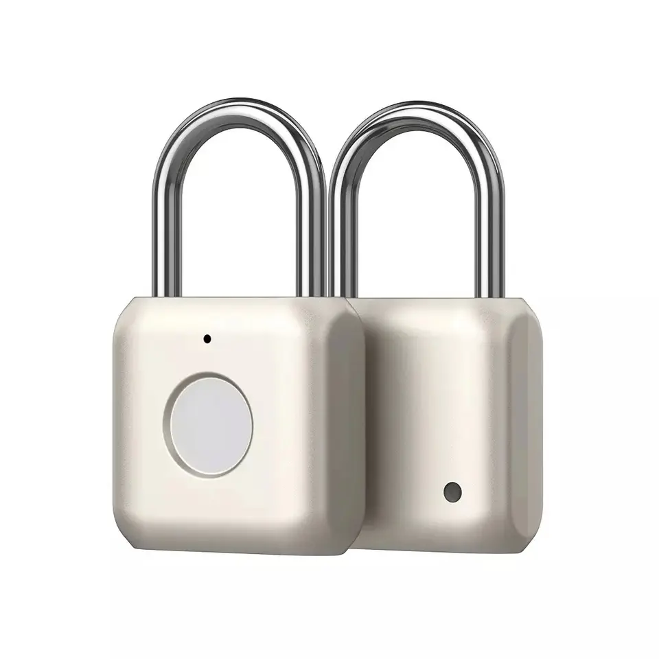 Mini USB Charge Waterproof Keyless Biometric Luggage Cabinet Padlocks Security Smart Wardrobe Cabinet Door Fingerprint Door Lock