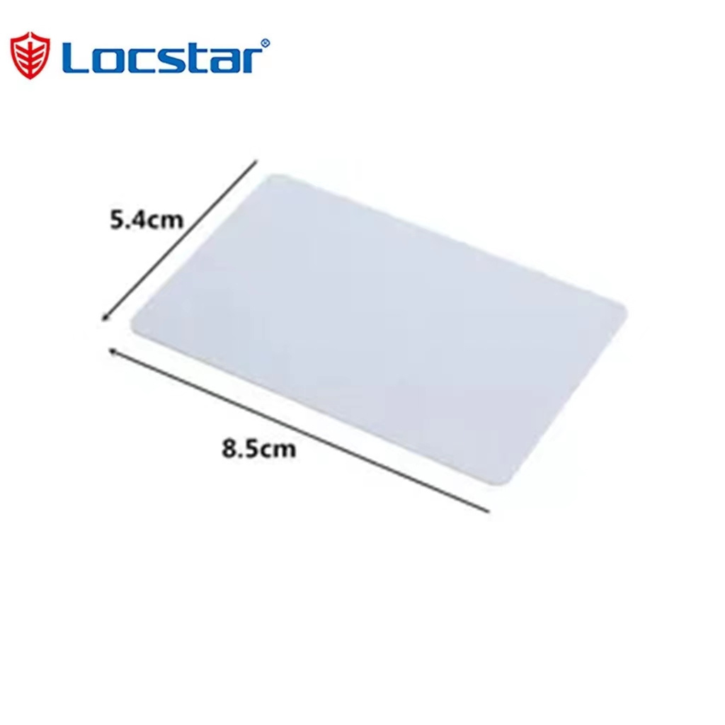 Locstar RFID Smart White CPU Mf Card Chip Key Card Bonwin Smart Card For Hotel Lock