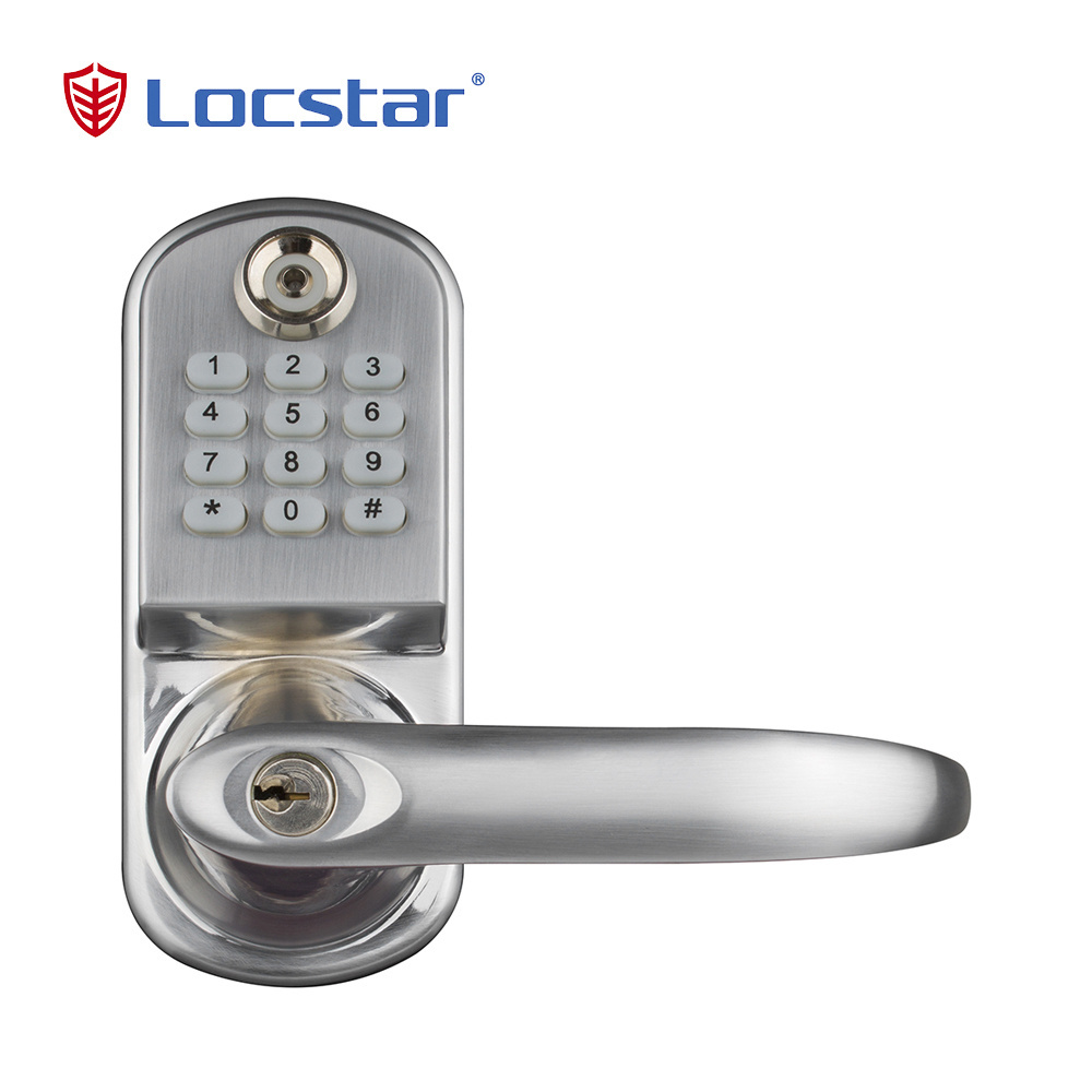 Locstar Smart Password Lock Unlocking By TM Card Code Cerradura Digital Combination Door Lock