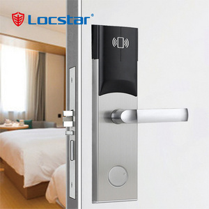 Locstar Security Electronic Contactless RF Key Card Hotel Locking System Smart RFID Hotel Card Lock