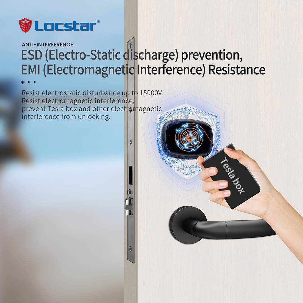 Locstar TThotel Supplies Rfid Card Key Access Furniture Lock Proximity Card Cylinders Hotel Smart Lock