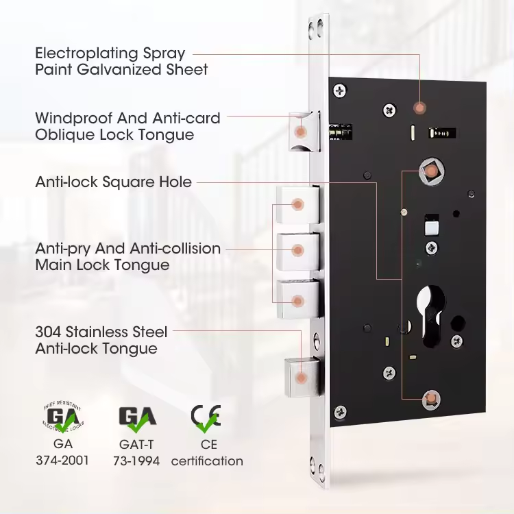 Door Proximity Cards Glass Electronic Commercial Deadbolt Smart Fingerprint Gate Home Digital Smart Card Door Lock