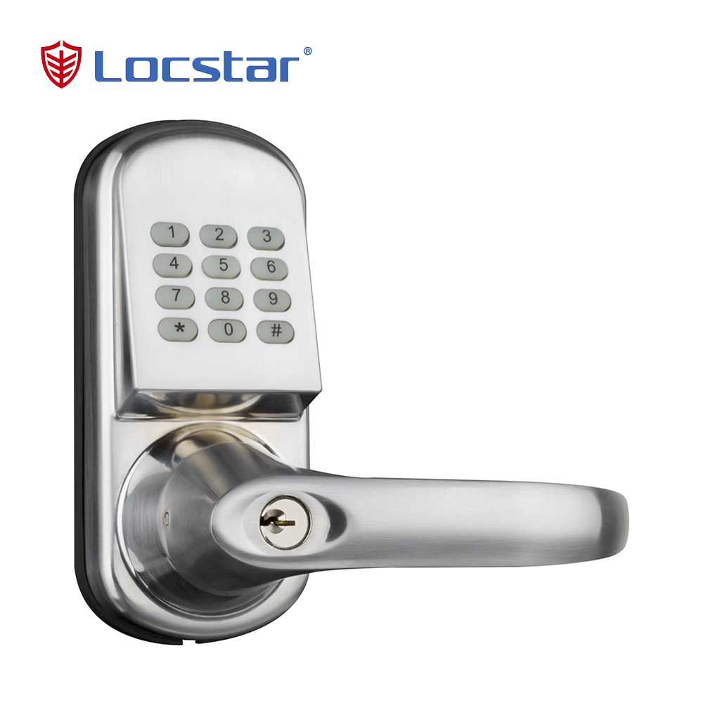 Locstar Ls-8015 Wireless Z-Wave Digital Lock Z-Wave Frequency 908.42Mhz 868.42Mhz For Home Automation