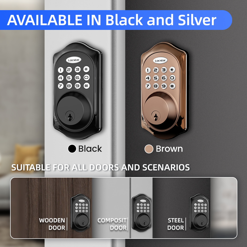 European Smart Electronic Combination Lock Cerradura Inteligente Deadbolt Smart Door Lock For Outdoor Door Security