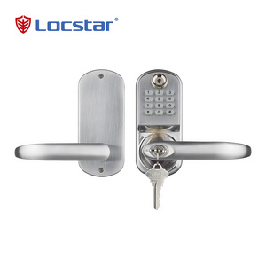 Locstar Smart TM Card Code Hidden Cylinder Intelligent Password Door Lock Interior Door Locks