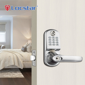 Locstar Smart Password Lock Unlocking By TM Card Code Cerradura Digital Combination Door Lock