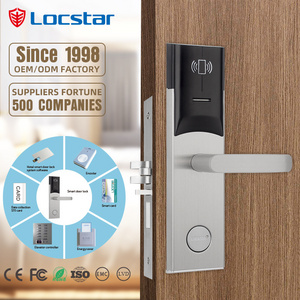 Rfid Card Security Gate System Keyless Entry Safe Electric Electronic Handle Locking Keys Door Cylinders Smart Hotel Lock