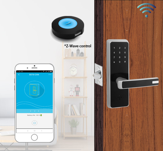 Wholesales Cheap Good Quality Gateway Bluetooth  Wifi App Remote Control Home Hotel Gateway Smart Lock Zwave Gateway