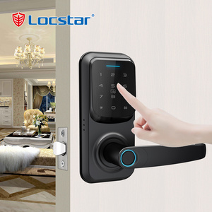 Security Keyless Entry Smart Fingerprint Digital Safe Door Lock For Front Door