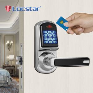 Locstar Security Moment TTlock Zigbee Outdoor Smart Door Locks Fechadura Digital Keypad Door Lock