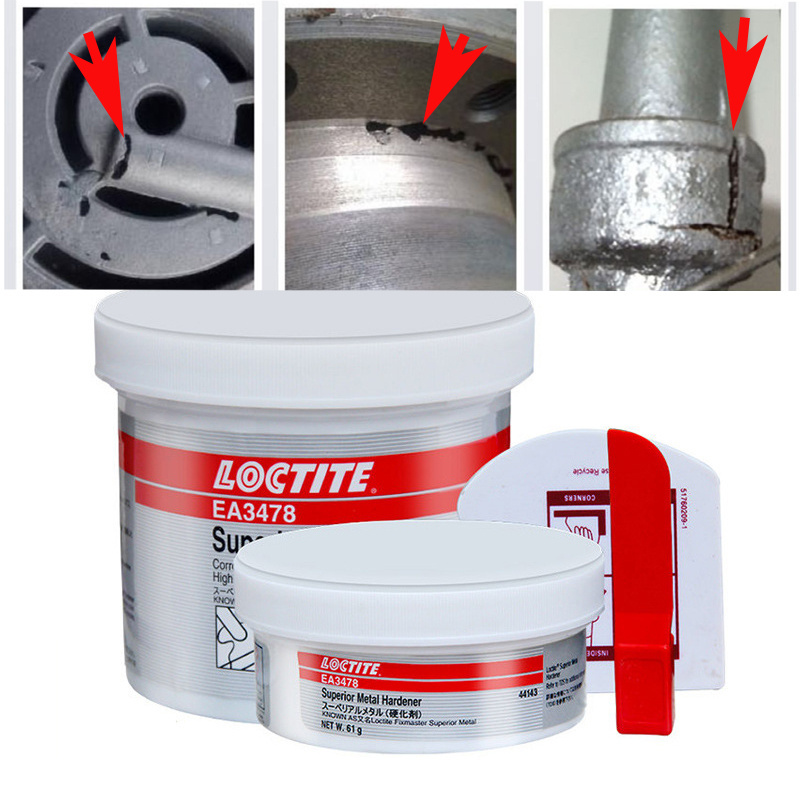 500g Loctiter Fixmaster Superior Metal Loctiter 44143 Two-component AB glue metal repair agent stainless steel repair Epoxy glue