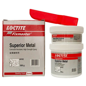 500g Loctiter Fixmaster Superior Metal Loctiter 44143 Two-component AB glue metal repair agent stainless steel repair Epoxy glue