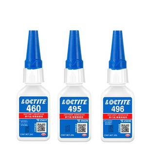 20g Loctiter 460 495 496 Instant Dry Super Glue No Whitening No Smell Plastic Wood Rubber Metal Universal Transparent Adhesive