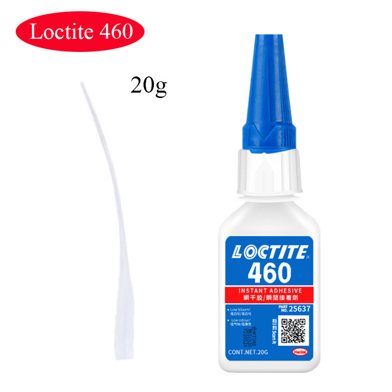 20g Loctiter 460 495 496 Instant Dry Super Glue No Whitening No Smell Plastic Wood Rubber Metal Universal Transparent Adhesive