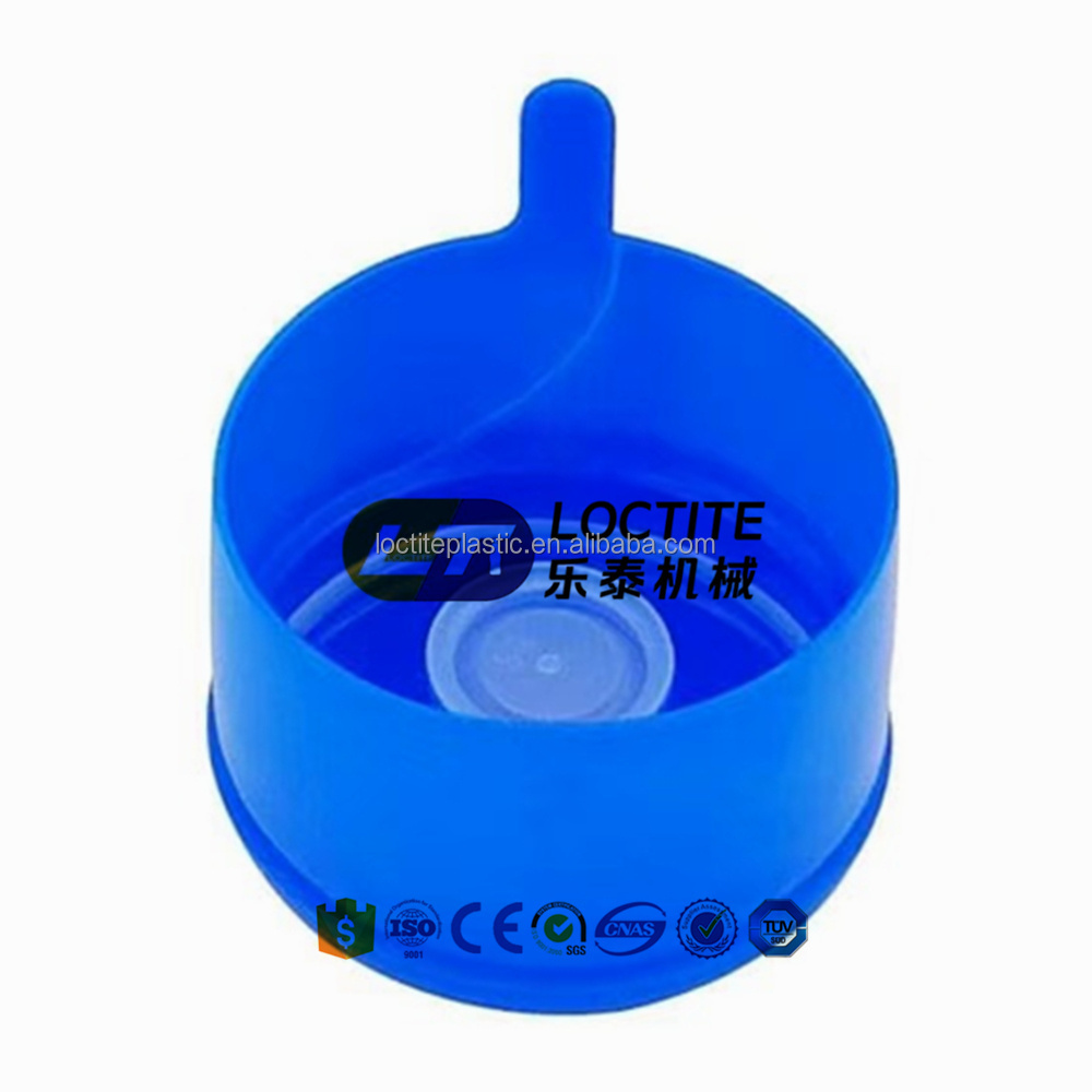 factory price New Material Non-Spill  PET 5 Gallon bottle Cover cap lids PE Blue Plastico Plastic Caps 55mm 5 gallon lids 5 gall