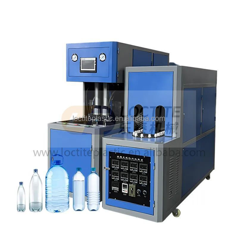 Factory Price 2Cavity Semi-Automatic 2L Blow Molding Machine Stretch Blow Moulding Machines for Sale