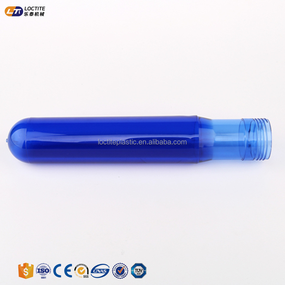 china manufacturers wholesale 750g blue 55 mm 20 liter 5 gallon push neck pet preform factory price clear blue higher quality