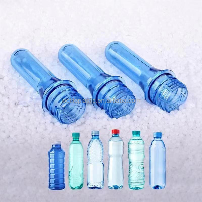 28mm Pet Transparent Blue White Pet Preforms Preform Pet Plastic Bottle