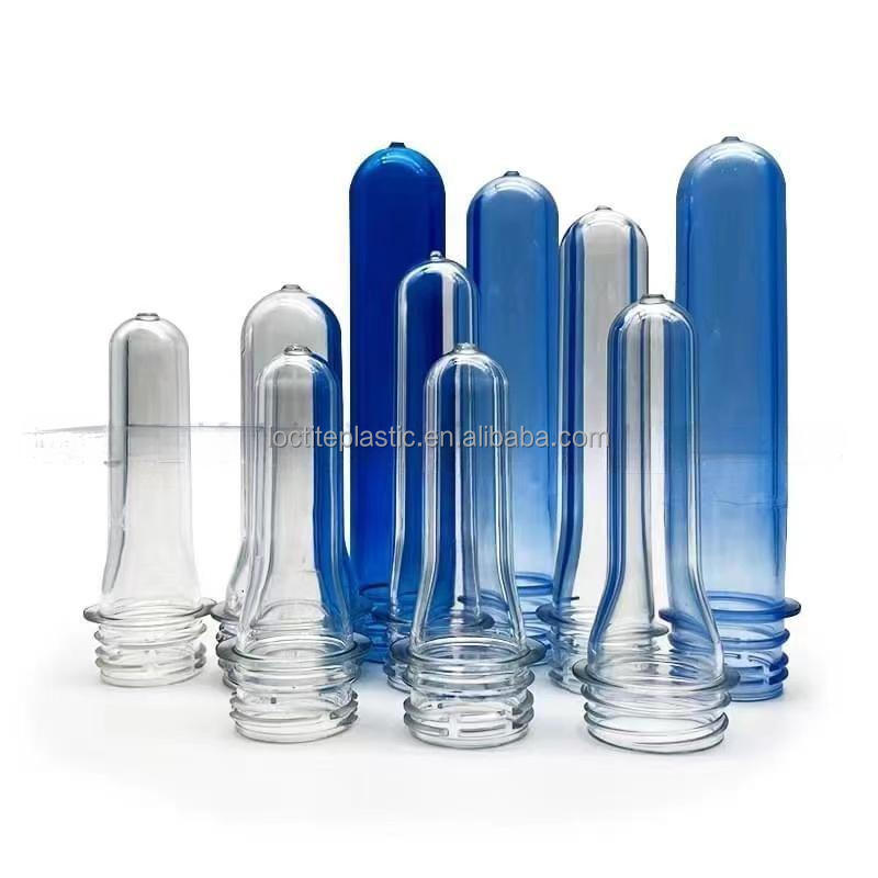 28mm Pet Transparent Blue White Pet Preforms Preform Pet Plastic Bottle