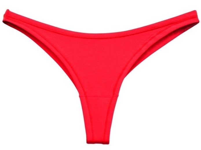 Lodanve T013 Women's Panties Thong Sexy Women Bright Black Sexy Panty