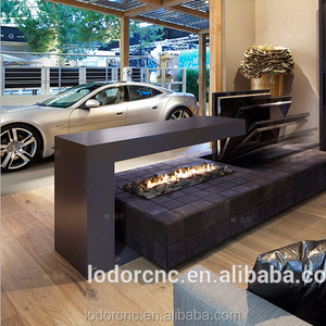 fuel combustion smokeless, odorless, non-toxic Intelligent bioethanol fireplace