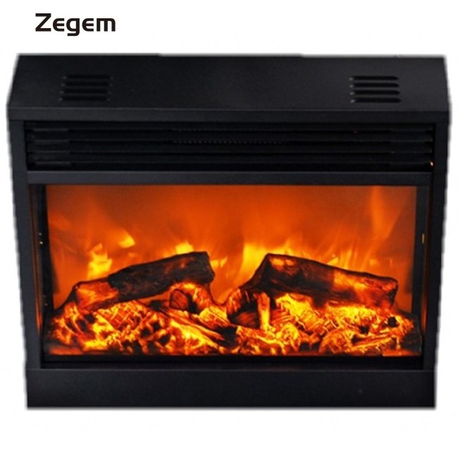 Q-01 Mini Antique Electric Fireplace/Heater with Insert for Household and Hotel Use