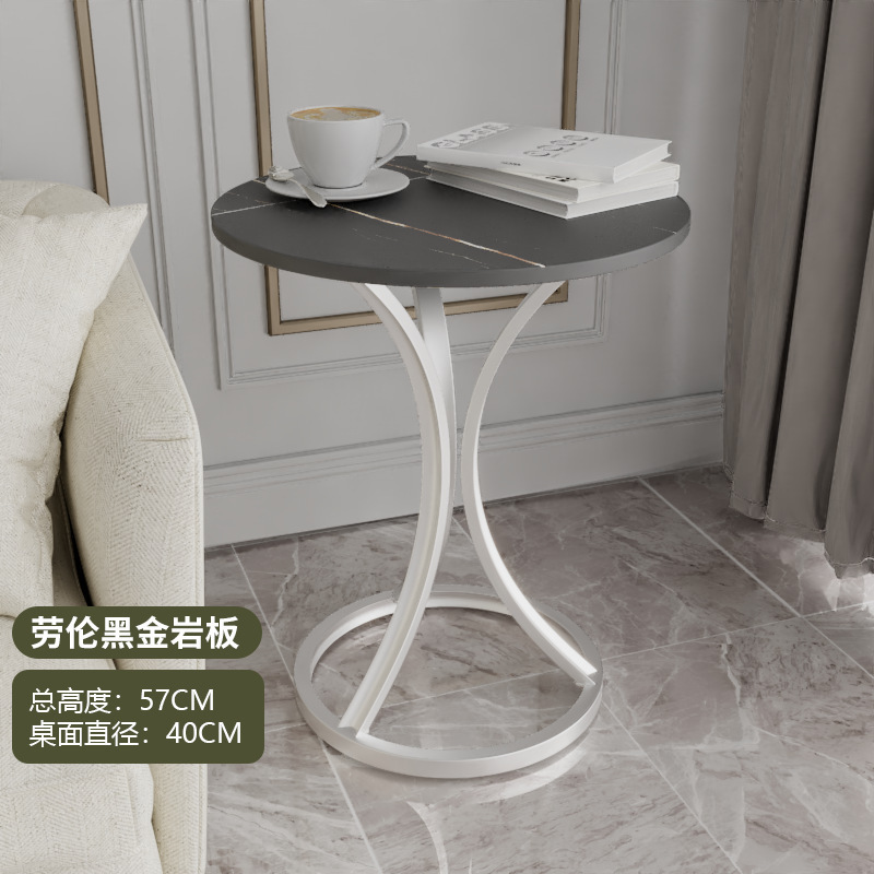 Side Coffee Table Marble Side Table For Living Room Modern Metal Side Table