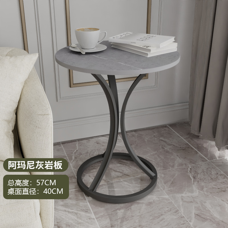 Side Coffee Table Marble Side Table For Living Room Modern Metal Side Table