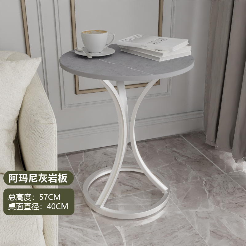 Side Coffee Table Marble Side Table For Living Room Modern Metal Side Table