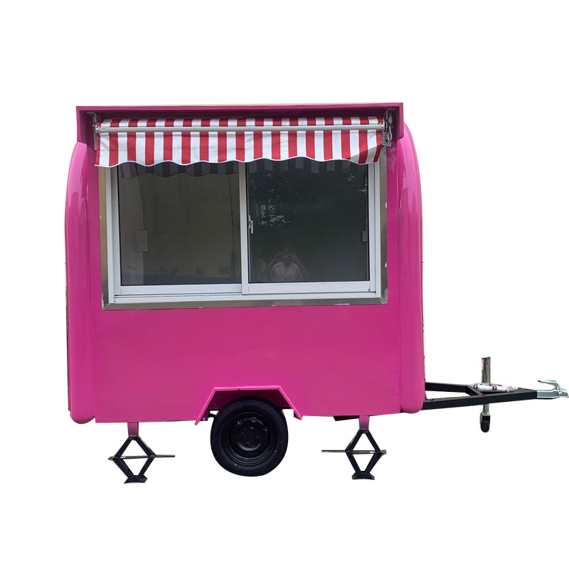 China cheap price mobile piaggio ape moto truck food truck crepe