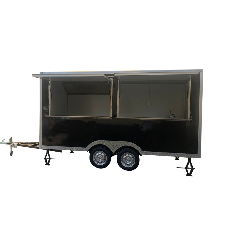 Hot Sale Outdoor Trailer Street Kitchen 3 Wheels Electric Multifunction Snack Food Truck