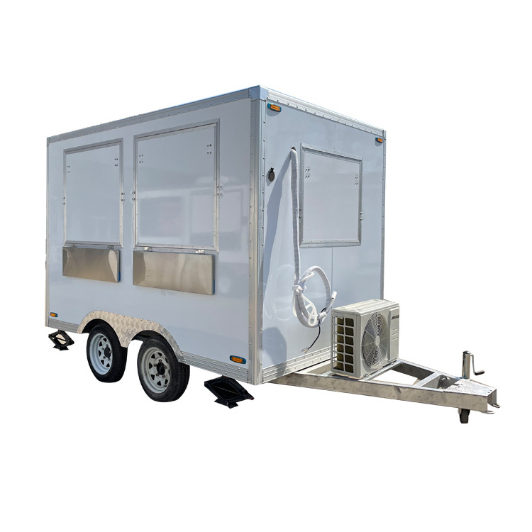 BBQ Grill Mobile Food Cart Fried Ice Cream Truck mobile food truck electric golf cart for Sale