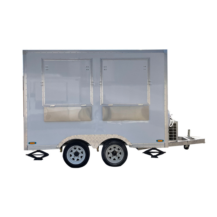 BBQ Grill Mobile Food Cart Fried Ice Cream Truck mobile food truck electric golf cart for Sale