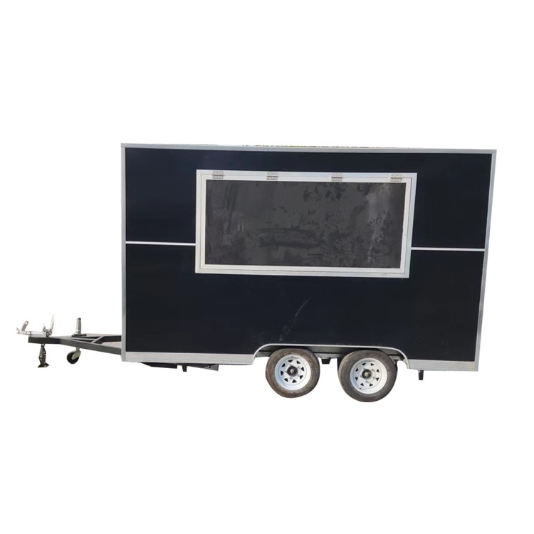 4.5M High quality mobile small food cart, poffertjes mobile fruit trucks in USA, food stall design