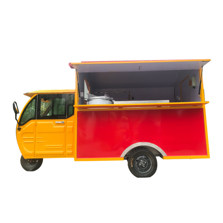 OEM 5 Meter Long Food Cart Mobile Kitchen Catering Van Ice Cream Kiosk Hot Dog Kiosk Taco Oven Pizza Electric Food Truck