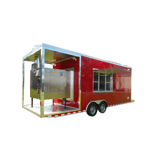 bubble tea cotton candy hand push lunch fast japanese coffee food stand car trailer fast food kiosk truck cart usa for sale